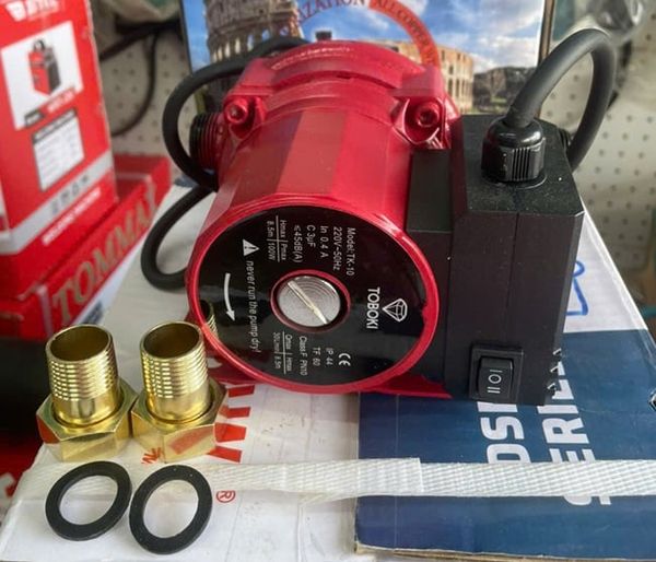 Máy Bơm Nước Mini Toboki TK10, Bơm Nước Cho Máy Giặt TK10, Bơm Nước Máy Rửa Bát, Bơm Mini Cho Bình Nước Nóng, Bơm Tăng Áp Mini, Bơm Nước MIni Thông Minh