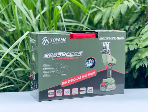 Máy cưa kiếm TOYAMA 21V CK-D01BL, Cưa kiếm makita, Cưa kiếm pin thông dụng, Cưa Pin 21V, Máy cưa dùng pin, Cưa pin cầm tay