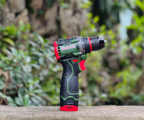 Khoan Pin 3 chức năng 10mm,  Khoan pin không chổi than Toyama, Khoan pin đầu kẹp 10mm, Khoan vặn vít Toyama, Khoan bắt vít Dewalt