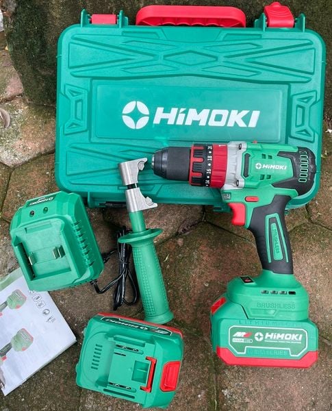 Máy Khoan Pin 13, Khoan Pin Đầu 13, Khoan Pin Khỏe, Khoan Rút Lõi Pin, Khoan Pin Himoki 13