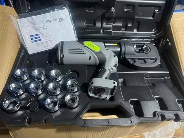 Máy ép cốt dùng Pin Lucian NE-400B, Máy ép đầu cốt dùng pin, Kìm ép cốt Pin Lucian