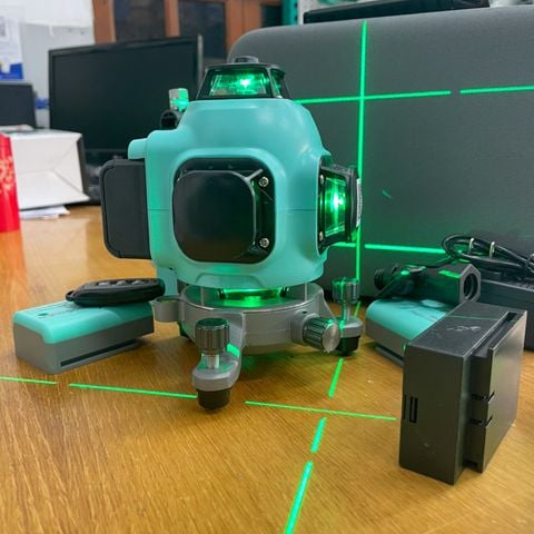Máy Bắn Cốt (Máy Cân Mực) Laser 4D-16 Tia xanh