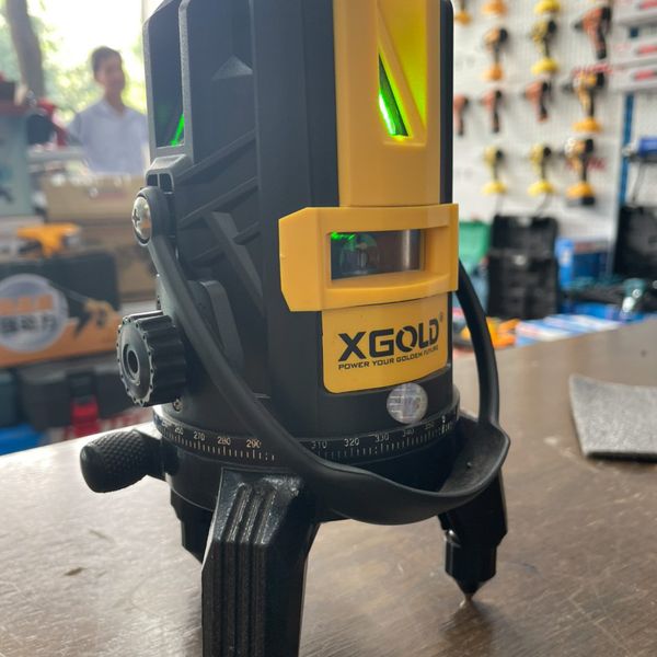 Máy Bắn Cốt (Máy Cân Mực) Laser XGOLD 5 Tia xanh