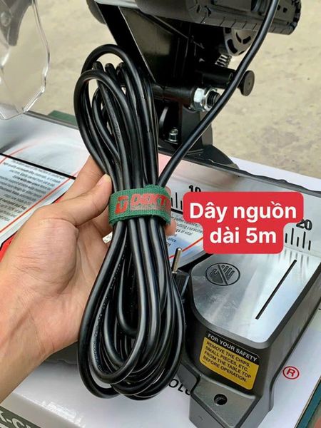 Máy cắt nhôm Dekton DK-255CR 255mm, Máy cắt phào, Máy cắt nẹp gỗ, Máy cắt góc gỗ, Máy cắt phào chỉ, Máy cắt nhựa