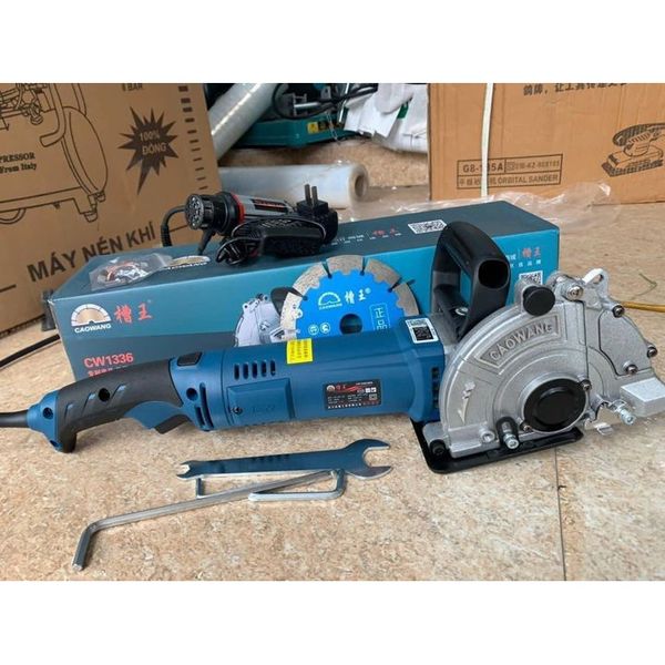 Máy cắt tường Caowang 1336, Máy cắt tường 1 lưỡi, Máy cắt bê tông 1 lưỡi, Máy cắt gạch đá 1 lưỡi, Máy cắt rãnh tường Caowang