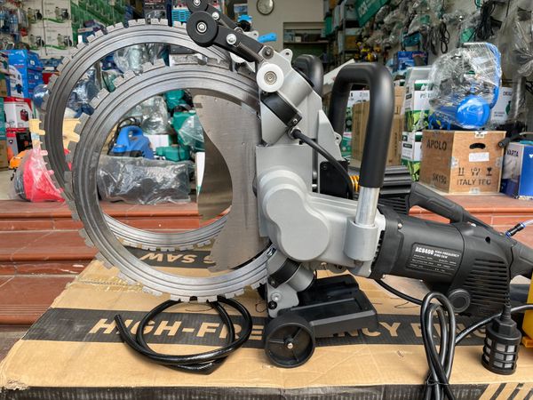 Máy cắt bê tông vòng AC8400 High Frequency Ring Saw, Máy cắt bê tông đĩa vòng, Máy cắt cầu thang bê tông, Máy cắt mái bê tông