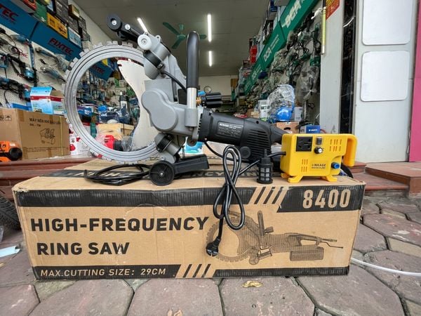 Máy cắt bê tông vòng AC8400 High Frequency Ring Saw, Máy cắt bê tông đĩa vòng, Máy cắt cầu thang bê tông, Máy cắt mái bê tông