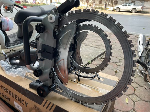 Máy cắt bê tông vòng AC8400 High Frequency Ring Saw, Máy cắt bê tông đĩa vòng, Máy cắt cầu thang bê tông, Máy cắt mái bê tông