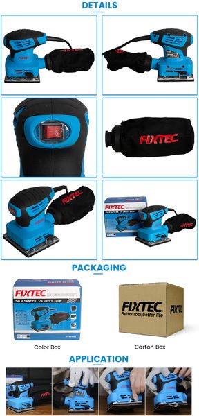 Máy chà nhám FIXTEC FPS24002 Công suất 240W