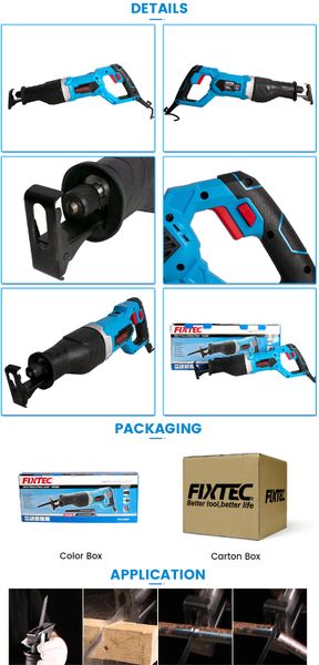 Máy cưa kiếm cầm tay FIXTEC FRS10501 Công suất 600W