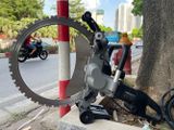  Máy cắt bê tông vòng HGP AC8500, Máy cắt bê tông đĩa vòng HGP, Máy cắt cầu thang bê tông 500, Máy cắt mái bê tông, Máy cưa bê tông vòng HGP 