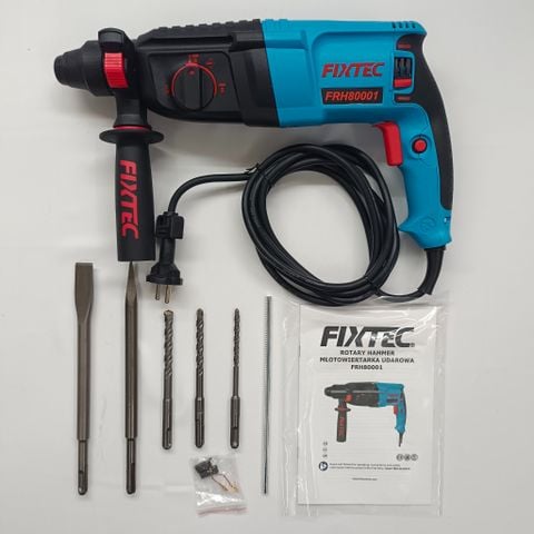 Máy khoan bê tông FIXTEC FRH80001 Công suất 800W