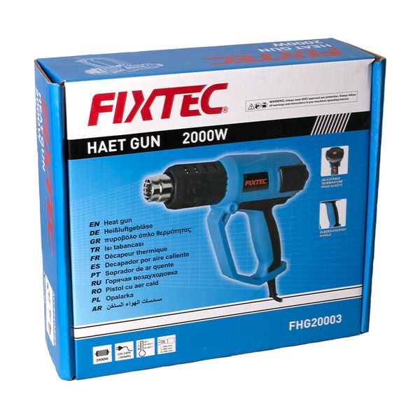 Máy thổi nhiệt cầm tay FIXTEC Model  FHG20004 Công suất 200W