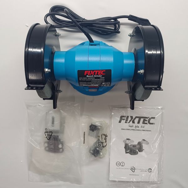 Máy mài 2 đá FIXTEC Model  FBG15001 Công suất 150W