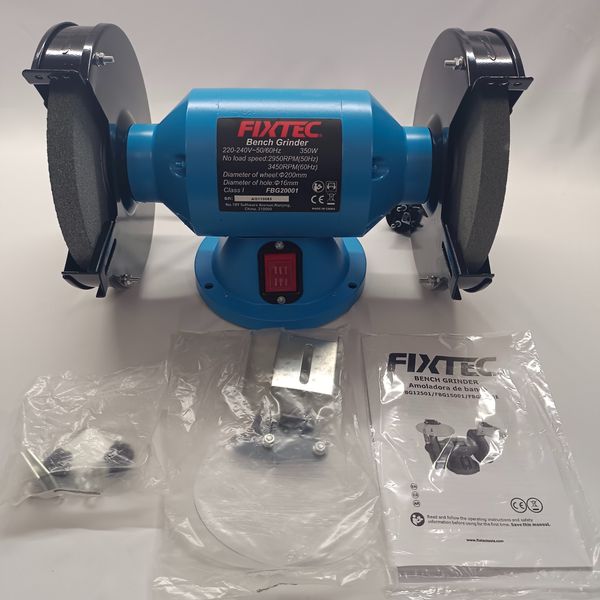 Máy mài 2 đá FIXTEC Model  FBG20001 Công suất 350W