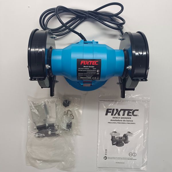 Máy mài 2 đá FIXTEC Model  FBG12501 Công suất 150W