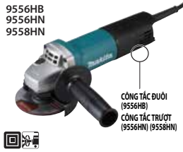 Máy Mài Góc Makita 9556HN 100MM/840W