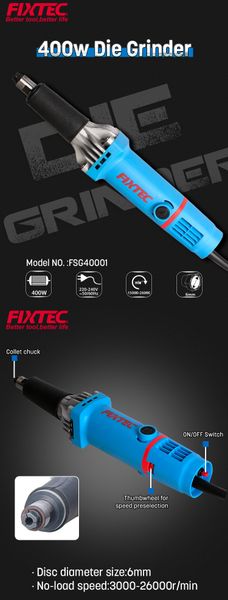 Máy mài khuôn FIXTEC FSG40001 Công suất 400W