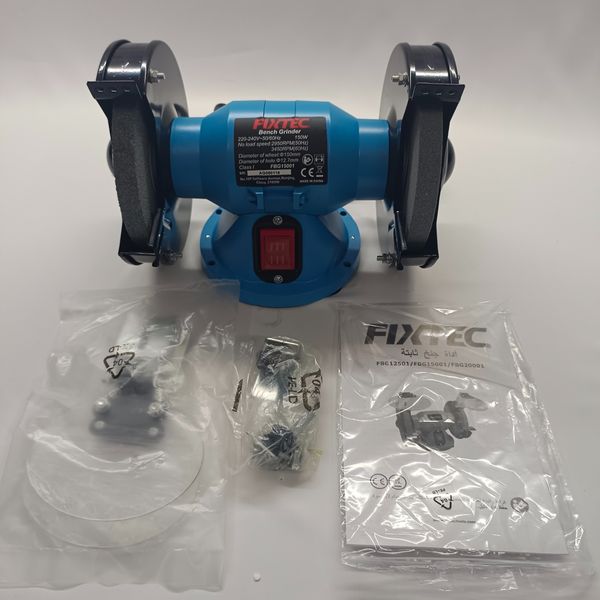 Máy mài 2 đá FIXTEC Model  FBG15001 Công suất 150W