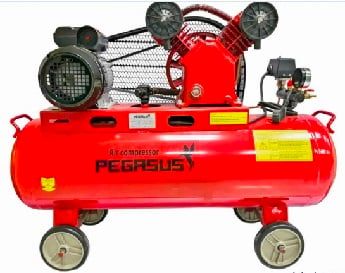  Máy Nén Khí Dây Đai PEGASUS 70L, Máy nén khí dây cu roa 70L 