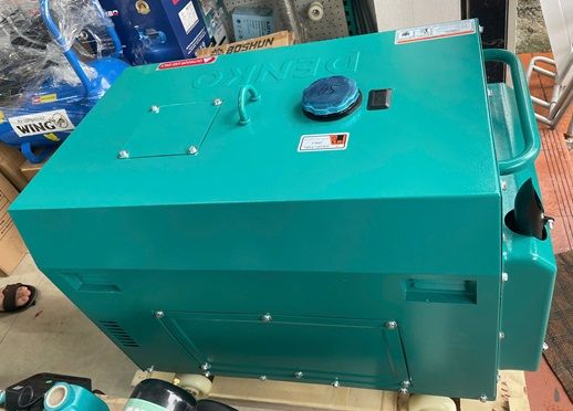 Máy phát điện chạy dầu 5KW DENKO, Máy phát điện Denyo 5KW, Máy phát điện chống ồn, Máy phát điện văn phòng, Máy phát điện dầu