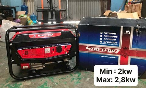 Máy phát điện 2KW Strefort, Máy phát điện 2.2KW, Máy phát điện gia đình 2.2kw, Máy phát điện mini, Máy phát điện xăng, Máy phát điện 2.2-2.8kw Streford SF3800