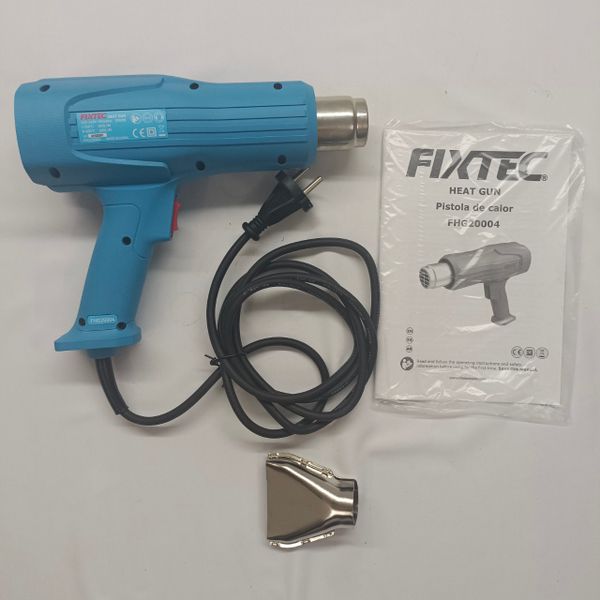 Máy thổi nhiệt cầm tay FIXTEC Model  FHG20004 Công suất 200W