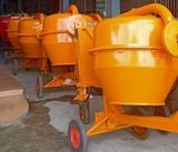  Máy trộn bê tông nghiêng đổ 380L động cơ Diezel 