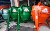  Máy trộn bê tông nghiêng đổ 380L động cơ Diezel 