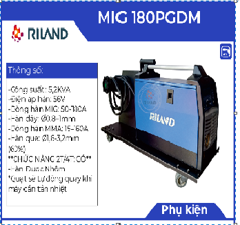 Máy Hàn RILAND MIG 180PGDM