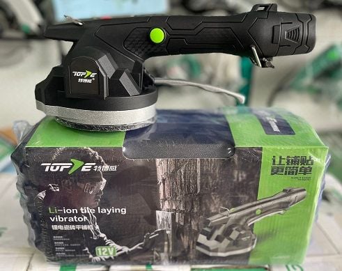Máy Rung Lát Gạch 12V Cán Dài, Máy Rung Lát Gạch Pin, Máy Rung Mini