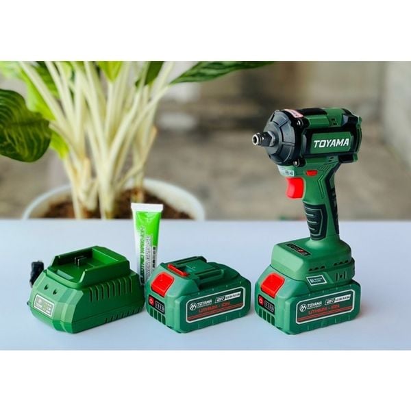 Máy Siết Bulong TOYAMA B-3 380nm, Máy Vặn Ốc TOYAMA, Siết Ốc Xe Máy 380nm, Máy Siết Bulong không chổi than, Máy vặn ốc Makita, Máy Vặn Ốc Pin Dewalt