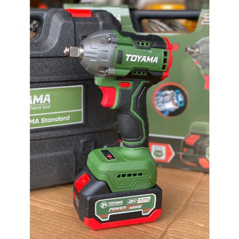 Máy Siết Bulong TOYAMA B-3 380nm, Máy Vặn Ốc TOYAMA, Siết Ốc Xe Máy 380nm, Máy Siết Bulong không chổi than, Máy vặn ốc Makita, Máy Vặn Ốc Pin Dewalt