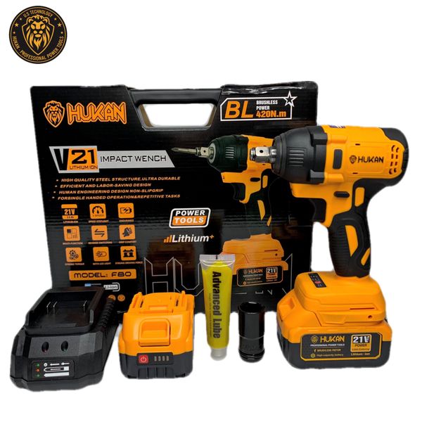 Máy Siết Bulong Dùng Pin Hukan HK- F80