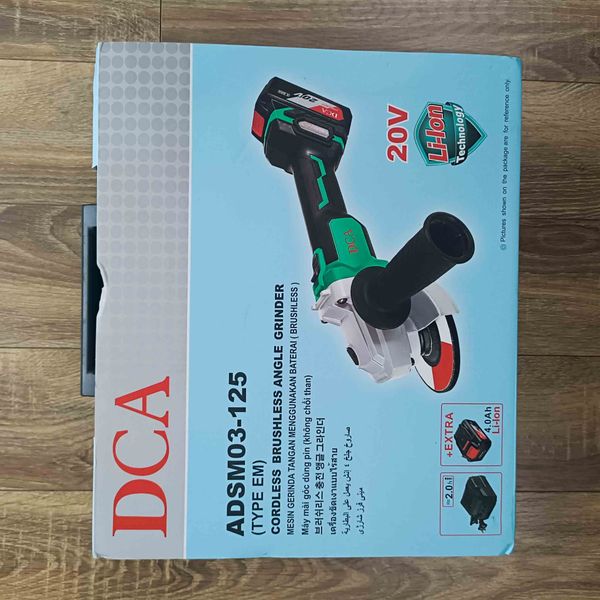 Thân máy mài góc DCA ADSM03-125Z dùng Pin