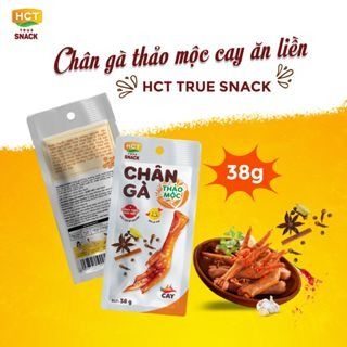  Combo 05 cây Chân gà thảo mộc cay ăn liền HCT True Meat 38gx5 
