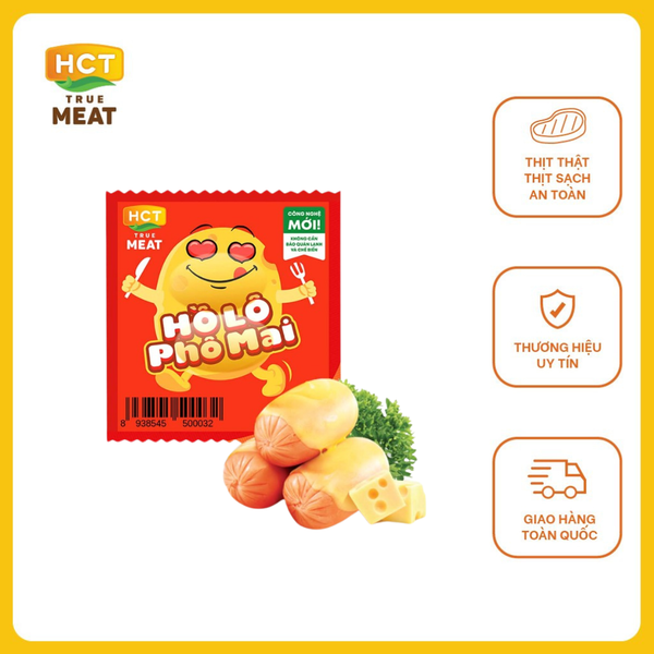  Hồ lô phô mai ăn liền HCT True Meat 12g 
