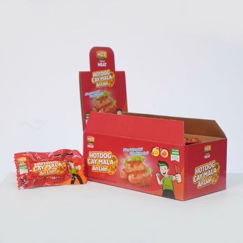  Hotdog cay Mala ăn liền HCT True Meat 28g 