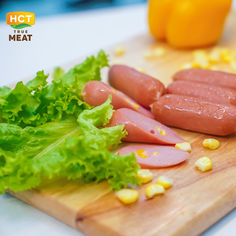  Hotdog bắp ăn liền HCT True Meat 28g 
