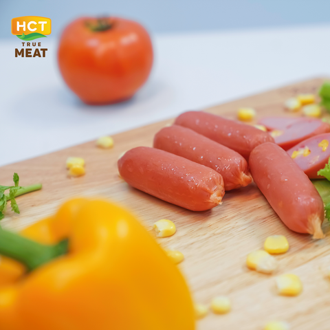  Hotdog bắp ăn liền HCT True Meat 28g 