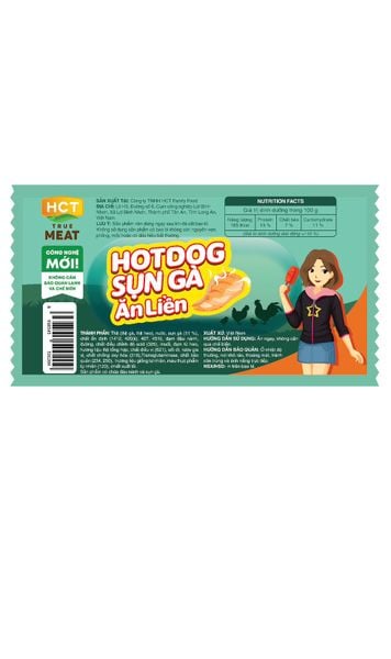 Hotdog Sụn Gà ăn liền 