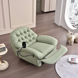  Ghế Sofa Thư Giãn Da Màu Xanh Lá TD-01-X 