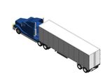 Free download Revit Family: 40 Ft Shipping Container Truck 3D Model ...