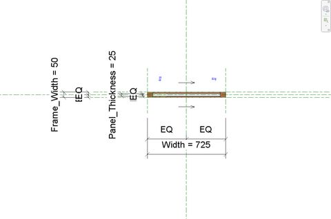  Revit Family: Generic Window Single Panel No Host 