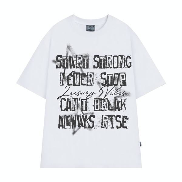  STAR NOISE T-SHIRT / WHITE 