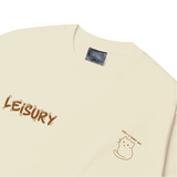  CAT QUOTE T-SHIRT / Cannoli Cream 