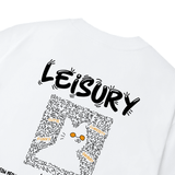  CAT QUOTE T-SHIRT / WHITE 