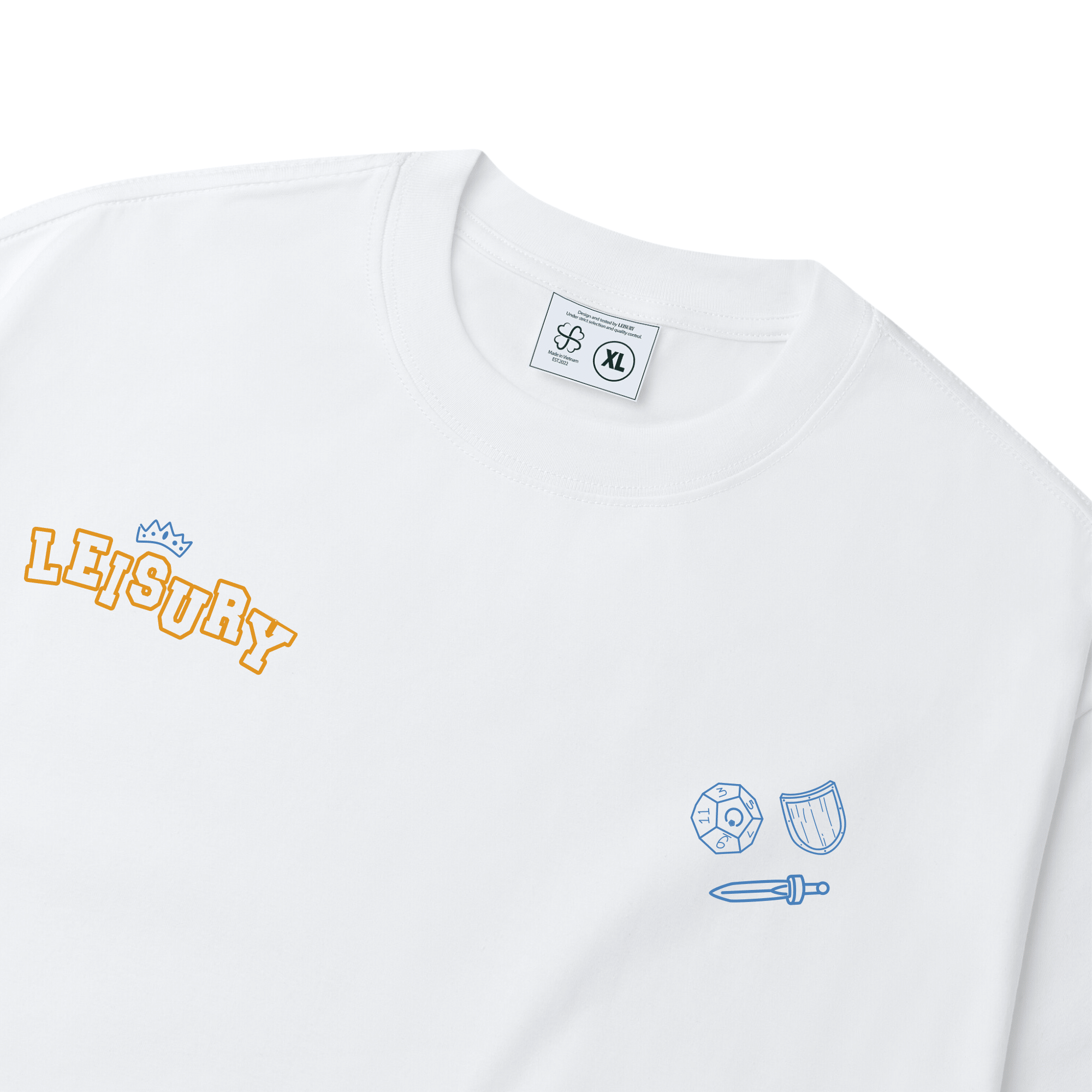 Board Game T-Shirt / White – Leisury