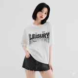  CHERISH MOMENTS T-SHIRT / WHITE 