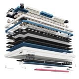  [ Instock ] Infiverse infi75 Pro - Bàn phím cơ INFI75 Pro | Mạch Xuôi 3 Modes | Màn Hình LCD 